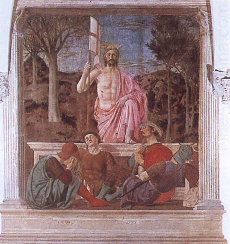 Resurrection, Piero della Francesca